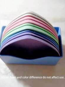 10pcs Heart-Shaped Plates, Durable Anti-Cracking Design, Pink And White, 6 Inch, Suitable For Family Gatherings, Desserts, Snacks, Romantic Table Decor, Party Plates, Snack Delivery, Elegant Tableware, Lightweight Salad, Sushi, Appetizer, Fruit, Cake Plates, Not Easy To Break, Wheat Straw Small Snack Dessert Plates, Multi-Color Options, Heart-Shaped Bowls, Party Tableware, Appetizers, Decorative Bowls - Multicolor - View 9