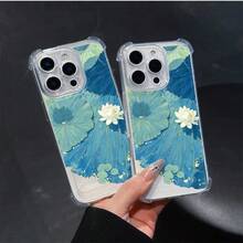 Design A Transparent Phone Case Suitable For  Ranging From 5 To 15, Including Various Pro And Max Versions. It Features Shockproof Corners And Is A Gift Idea For Valentine'S Day Or Birthdays, Symbolizing The Blooming Of A And Provi - 混合色1 - チェックする 8
