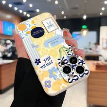 Floral Bow Pattern Phone Case, Compatible With Samsung Phones,  17,  16 Pro Max,  15 Pro Max,  13, And  12. Made Of TPU Material, It Provides Shock And Drop Protection. It's A Perfect Gift For Family, Friends, Lovers, Boyfriends, And Girlfriends. - White - View 2