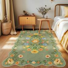 Alfombras y juegos de alfombras - ribete de encaje verde - Ver 9