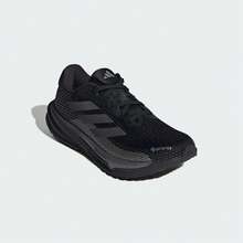 Adidas 女士轻便弹力跑鞋 ID6304 - 一號黑/亮金屬鐵灰/一號黑 - 查看 5