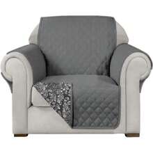 Polyblanc Cubre Salas 3 Piezas, 2 Vistas, capitonado. (Terracota) | Fundas para sillones | Cubre Sillon | cubresala 3 Piezas(Trujillo) - Multicolor - Ver 7