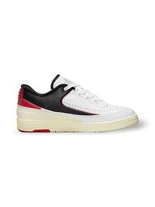 Jordan 2 Retro运动鞋 透气吸汗 百搭纯色Logo 易于清洗 运动户外日常女款 Chicago Twist 白色黑色红色 FD4849-106 - 白色/黑色/紅色 - 查看 3