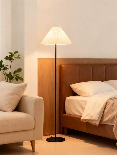 1pc USB Powered Minimalist Floor/Desk Reading Lamp, Ambient Light Suitable For Bedroom, Living Room, Office, Bar, Sofa, Bedside Decor