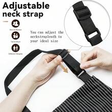 Apron Home Kitchen CooFKing BaFKing Gardening For Women Men,DaBlack/BrownStripesApron - 黑色/棕色條紋圍裙 - 查看 4