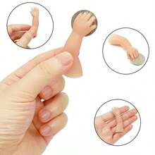 1pc Funny Horror Ghostly Hand Magic Trick, Coin Vanish Magic Prop, Close-Up Magic Trick, Ghostly Hand Magic Trick Toy, Coin Vanish Magic Prop Toy - Multicolor - View 4