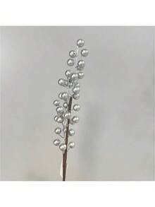 Sztuczne czerwone jagody, świąteczna dekoracja, sztuczne czerwone jagody