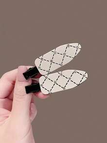 6pcs/4pcs/2pcs Set Elegant Rhinestone Rhombus Seamless Hair Clips, Stylish Hair Accessories, Suitable For Women & Girls Daily Use, Banquet, Party, Holiday Gift, All Seasons, Claw Clips, Hair Slide, Hair Barrettes