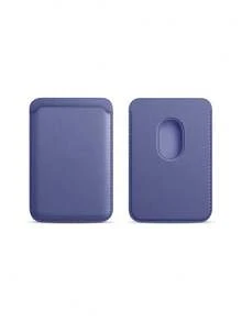 Magnetic Leather Wallet Card Holder With Phone Stand, Magnetic Card Sleeve, Portable Wallet Card Case, Christmas Style Phone Stand + Wallet Card Holder, Compact And Convenient - Multicolor - View 6