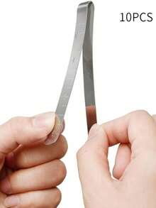 10pcs Hemming Clip, Sewing Clip Measuring Ruler Mark Sewing Project Quilting Supplies (3 Inches) - Multicolor - View 7