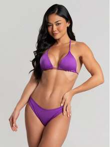Vicbela Women Bikini Sets - Purple - View 3