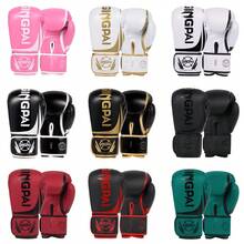 GINGPAI Găng tay đấm bốc chuyên nghiệp cho trẻ em tập Kickboxing, Muay Thái, MMA, Găng tay đấm bốc thoáng khí cho nam và nữ - Nhiều màu - Xem 2