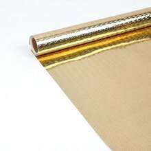 礼品包装纸，适用于情人节、婚礼、节日派对、生日、毕业季、DIY花束、礼盒填充物、DIY手工礼品包装装饰、浪漫图案装饰、秋冬季 - 波浪金 - 查看 8