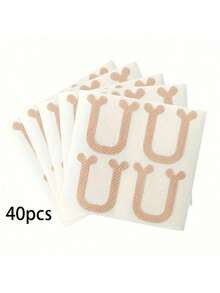 12/20/40/60pcs U-Shaped Foot Pads, Breathable Material, Foot Protection, Easy To Stick - Multicolor - View 13