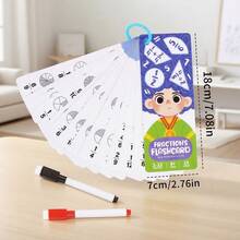 Children's Math Game Cards, Including Addition, Subtraction, Multiplication And Division Math Flashcards, Multiplication And Division Learning Toys, Suitable For Preschoolers - Early Education Flashcards - Christmas Gift - Math Teaching Aids Set - View 10