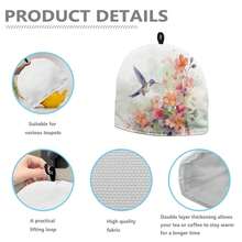 Floral Tea Cozy Insulation Kitchen Accessory Hummingbird Tea Cozies Covers Kitchen Home Decorative Tea Pots Cozy For Keeping Warm,FloralHummingbird-2 - FloralHummingbird-2 - View 7