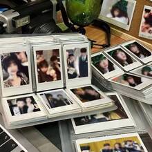 Portable Transparent Photo Album With Snap Closure, Large Capacity All-In-One Album For 3-Inch Photos, Instant Photos, ID Cards, Business Cards, Photos, Cards, Bank Cards, Stamps, Tickets, Convenient Storage For School Supplies - Multicolor - View 5