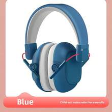 1pc Multi-Functional Noise-Proof Ear Muffs, High Density Memory Foam Lining, Adjustable Headband, Soft Ear Pads, Suitable For Airplane Travel, Drumming Practice, Library Study, Fireworks/Concerts, Family Travel (Pink/Blue/Mint Green/Military Green/Black/Pink) - Multicolor - View 10