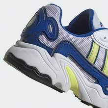 Adidas 女士经典复古运动鞋，时尚百搭休闲运动鞋 IE6998 - 白/藍/黃 - 查看 9