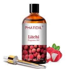 PHATOIL 1瓶100毫升/3.38液盎司果香精油，适用于香薰机、加湿器、芳香疗法、按摩、沐浴和放松，包含椰子香草、黄瓜甜瓜、椰子、草莓、桃子、樱桃、蓝莓、青苹果、芒果、蔓越莓、百香果、柠檬、西瓜、葡萄、无花果、香蕉、梨、猕猴桃、番石榴、木瓜、荔枝、菠萝等香型。