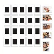 10-50pcs Acrylic Magnetic Photo Frames Refrigerator, Display Stand Transparent Label, Mini Photo Frames For Home Room Living Room Office Decor - Transparent - View 3