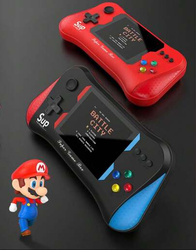 1pc Nueva consola portátil X7M  Mini Arcade con carga portátil para dos jugadores, directamente del fabricante, con batería integrada de 500 mAh.