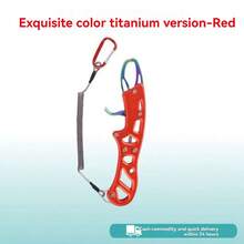 高级不锈钢钓鱼工具套装 - 包括登山扣、弹簧绳、鱼唇夹等！