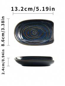 1PC Ceramic Spoon Rest Ceramic Tableware Storage Rack,Multi-Slot Utensil Organizer With Dish, Vintage Kitchenware,Durable Heat-Resistant Kitchen Utensil Organizer Space-Saving Countertop Organizer For Home & Restaurant Use - Decorative Utensil Storage For Spatulas, Ladles, Whisks - Ideal Gift For Cooks Valentine's Day, Mother's Day, Thanksgiving - Multicolor - View 17