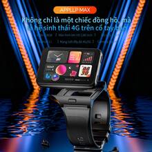 LOKMAT APPLLP MAX 4g Smart Phone Watch 2.28-Inch HD Large Round Screen Detachable Mini Mobile Phone HD Dual Camera Student Phone Watch PLUGGABLE 2G/3G/4G/5G/Sim Card Independent Call Wi-Fi Internet Access Heart Rate Step Counting Health Function Detection Free Download Of Third-Party App Application Software Youth Adult Men And Women Watch Multi-Function Advanced Technology Android System Supports GPS/BEIDOU/GRANUS/AGPS/LBS/WIFI - APPLLP MAX - View 3