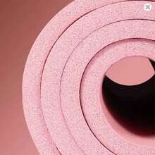 Thick Yoga Anti-Skid Sports Fitness 3MM-6MM EVA Comfort Foam Yoga Matt Exercise Yoga And Pilates Gymnastics - 粉色 - 查看 2