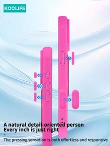 Koolife 适用于新款苹果 17 手机的 1 件装手机壳，带 360° 旋转支架，高级简约磨砂手机保护套，支持磁吸充电，PC+TPU 材质，兼容 17 Pro Max/17/17 Pro/14/14 Pro/14 Pro Max/13/13 Pro/13 Pro Max/15/15 Pro/15 Pro Max/16/16 Pro/16 Pro Max - 玫紅色 - 查看 2