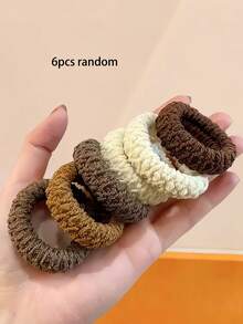 36pcs/Set Colorful Pleated Hair Scrunchies, From Bright To Soft Shades, Unique Pleated Design Adds Fashion And Layering - Suitable For Girls And Women, Can Easily Manage Hairstyles Like Ponytail, Bun, Braid, Adding Vibrant Colors To Meet Various Styling Needs Holiday Accessories - Multicolor - View 16