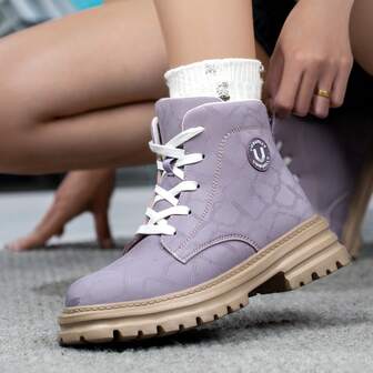 Zapatos de con punta de acero para mujeres, botas de moda, livianas y transpirables, anti-aplastamiento, anti-perforación y resistentes a la presión, ideales para protección industrial