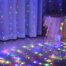 Bedroom Backdrop Lighting String, Wedding Birthday Party Decoration, Holiday Celebration Party Decor, With Remote Control, USB Port