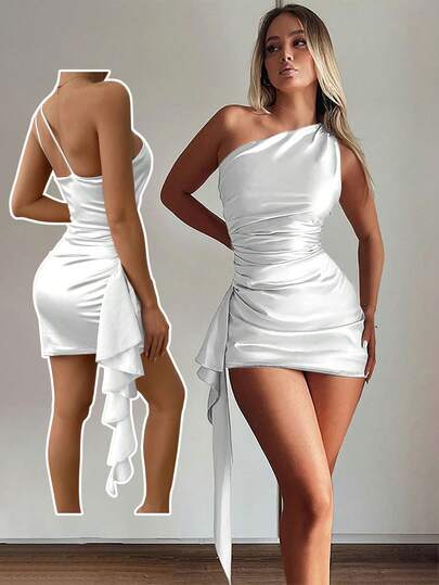 Nueva ropa de mujer para el cruce de fronteras entre Europa y América, adecuada para fiestas de bar y vacaciones, blusas tubo sexys con lazos sin espalda, faldas fruncidas de cadera, vestidos ajustados y sin mangas de moda