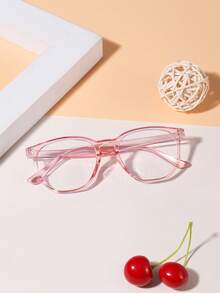 1 pieza Gafas de estilo cuadrado con filtro de luz azul para adolescentes de 12 a 16 años, adecuadas para lectura diaria y atuendos de vida universitaria - Multicolor - Ver 6