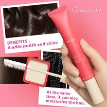 Hair Taming Wand Flyaway Hair Stick Slick Back Styling Cream Frizz Control Edge Tamer Travel Size Gel Haircare 0.6oz - Đỏ - Xem 6