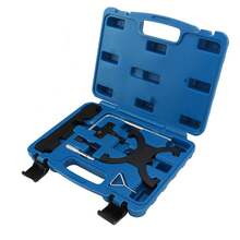 Juego de 7 piezas de herramientas para el ajuste del árbol de levas del motor, recambio para motores F*ord 1.6 EcoBoost Duratech 1.5L y 1.6L.Applicable Models: Replacement for F*ord 1.6 EcoBoost Petrol, for B MAX, for C MAX, for Fiesta, for Focus, for Galaxy, for Grand C MAX, for Kuga, for Mondeo, for S MAX, for Tourneo, for Connect, for Transit Connect - Azul - Ver 4
