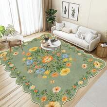 Alfombras y juegos de alfombras - ribete de encaje verde - Ver 8
