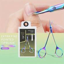 Stainless Steel Cuticle Scissors - Dead Skin Removal, Manicure Tool For Nail Care