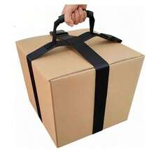 Heavy-Duty Lifting Straps - Durable Furniture Moving Tool, Suitable For Boxes/Luggage Transport, Non-Slip Ergonomic Carry Rope, Ideal For Home/Warehouse/Storage - Multicolor - View 9