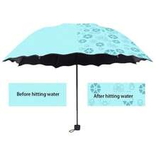 1 pieza Paraguas manual plegable compacto, sombrilla y paraguas de doble uso con diseño lindo y único, selección de primavera y verano, regalos para damas de honor, decoración de habitación, decoración de dormitorio, playa, viaje, para hombres, para mujeres, vacaciones, Día de la Mujer, artículos esenciales de viaje, recuerdos de boda, Y2k, dormitorio, accesorios para automóviles de mujer, decoración de cocina, cosas lindas - Multicolor - Ver 14