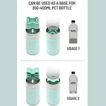 TYESO 900-1000/350-680 Ml Thermal Bottle, Available In Two Sizes. Keeps Drinks Cool Inside, Maintaining The Temperature Of Hot Or Cold Beverages For Up To 24 Hours. Ideal For Physical Activities, Sports, Work, School, Birthday Gifts, And Christmas Presents. - 綠色的 - 查看 10