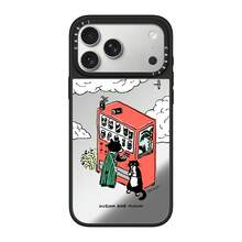 Caseti Phone Case New Apple 17 Pro Cat Afternoon Tea Magnetic Mirror Compatible With IPhone 16 Japan And Korea - Vending Machine [non-magnetic Mirror] - View 2