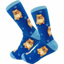 Talla única + Pomeranian Gifts - Calcetines