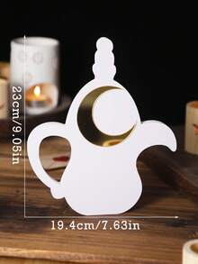 Bộ trang trí Ramadan Eid gồm 1 món, bao gồm trăng lưỡi liềm, lạc đà, đèn lồng, ấm trà, vật trang trí trung tâm bàn tiệc ngày lễ Hồi giáo, trang trí nhà cửa theo phong cách Ả Rập, Eid Mubarak, Ramadan Kareem, trưng bày tiệc lễ hội, trang trí bàn, kệ phòng khách, tạo không khí tâm linh, ý tưởng quà tặng theo mùa, vật trang trí đếm ngược ngày lễ, các yếu tố trăng và sao tỏa sáng, trang trí nhà cửa theo chủ đề Trung Đông. - Nhiều màu - Xem 12