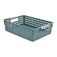 HOHOBLA 24 Pack Turn In Trays Classroom, Baskets For Classroom, Plastic Storage Baskets With Handles, Colorful Organizer Baskets, Storage Bin Book Baskets For Papers Crayon Pencils Storage [US STOCK, Christmas Gift] - Default - View 11