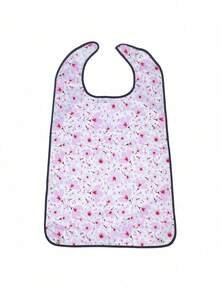 1 pieza/2 piezas/3 piezas Baberos para adultos, baberos ajustables para mujeres, adecuados para personas mayores, lavables, con bolsillo atrapa migas, baberos grandes para alimentación de adultos, baberos impermeables 3D para comida, bolsillo para saliva sin lavado, regalo para mujeres/madres, accesorios, bolsas de almacenamiento