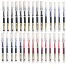 30pcs 0.5mm Gel Pens, Gel Ink Pens, Blue/Red/Black Fine Tip Ink Pens, (Blue/Red/Black) Ink Pens, Quick-Drying Gel Pens, Visible Ink Writing Supplies, Suitable For School, Home And Office Writing And Office Supplies. - Mixed Colors (red, Blue, Black) 10+10+10 - View 10