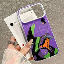 Funda para teléfono de Rei Ayanami de , compatible con teléfonos ,  17,  16 Pro Max,  15 Pro Max,  13 y  12. Fabricada en TPU, ofrece protección contra golpes y caídas. Un regalo perfecto para fans del anime, amigos o cualquier ocasión especial. - Blanco - Ver 4